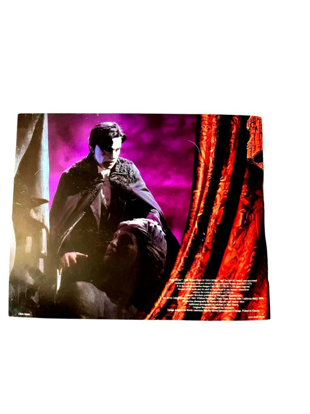 The Phantom Of The Opera Tour Program Booklet Spectacular New Production - Picture 2 of 7